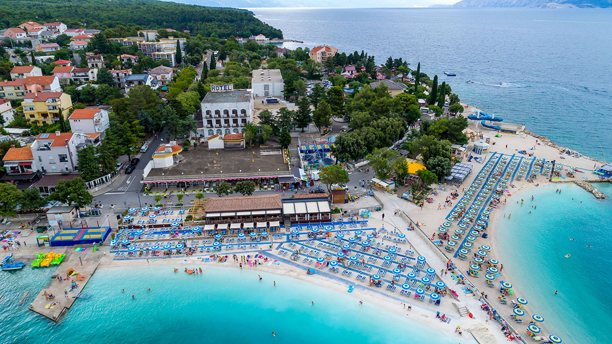 Hrvatska, Selce, Hotel & depandansa (Annex) Slaven